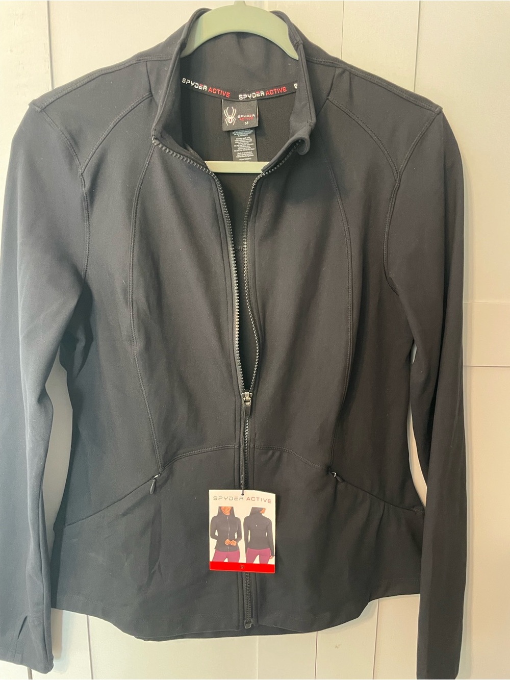 Spyder Black Women's Utility Zip Jacket